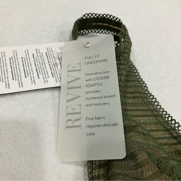 Natori Revive Full Fit Underwire Bra 36C NWT 734304 Vine Green GN144 MSRP $66 - Picture 4 of 7